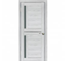 Межкомнатная дверь WanMark экошпон D5/2 ясень ривьера айс ДО графит
